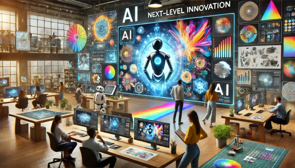 AI-powered design and content tools empowering human creativity for next-level innovation.