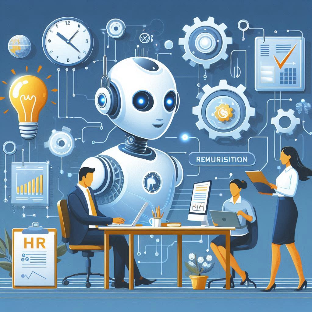 AI-driven HR tools optimizing recruitment, payroll, and employee management for smarter workplaces.