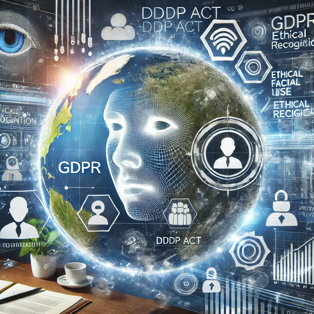 GDPR and DPDP Act regulations for ethical facial recognition use.